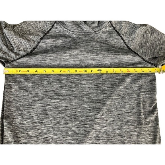 Under Armour HeatGear Hoodie Medium Gray Loose Fit Long Sleeve Pullover - Picture 7 of 7